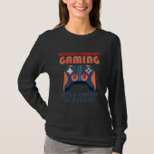 Weekend Forecast Gaming With A Chance Of Sleeping  Tシャツ (正面)