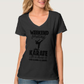 Weekend Forecast Karate With No Chance Funny Men G Tシャツ (正面)