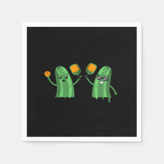 Weekend Forecast Pickleball With A Chance Of Dinki スタンダードカクテルナプキン