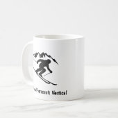 "Weekend Forecast: Vertical" コーヒーマグカップ (正面左)