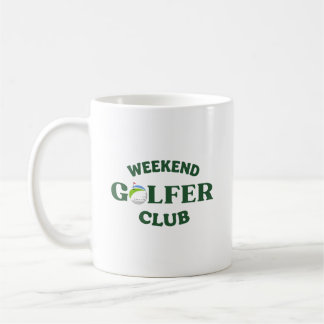 Weekend Golfer Club – Relaxed Golf Lifestyle コーヒーマグカップ