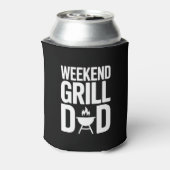 Weekend Grill Dad Funny BBQ 缶クーラー (缶裏面)
