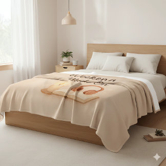 Weekend mode on Fleece Blanket フリースブランケット