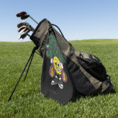 Weekend Money Game Funny Pay Up Sucker Trash Talk ゴルフタオル (グリーン)