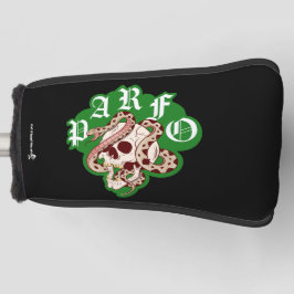 Weekend Money Game Mens Gothic Snake Skull ゴルフヘッドカバー