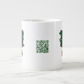 Weekend Money Game Pay Up Sucker Payment QR Code ジャンボコーヒーマグカップ (正面)