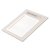 Weekly Checklist Planner ノートパッド (アングル)