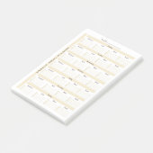 Weekly Menuプランナー ポストイット (アングル)