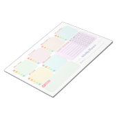 Weekly Planner ノートパッド (アングル)