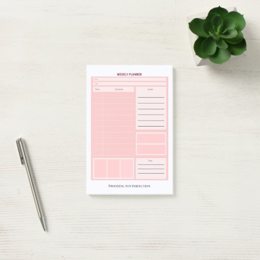Weekly Planner ポストイット (オフィス)