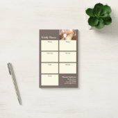 Weekly Planner 父と娘の秋の散歩 ポストイット (オフィス)