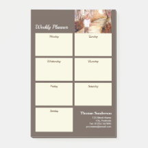 Weekly Planner 父と娘の秋の散歩