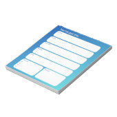 Weekly Planner Notepad – Weekday Layout ノートパッド (回転)