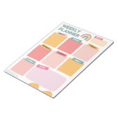 weekly to do list Minimalist Planner Organizer  ノートパッド (アングル)