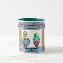 Weekly Trophy Synthesis Batteries&Stars Mug マグカップ