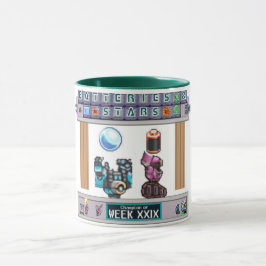 Weekly Trophy Synthesis Batteries&Stars Mug マグカップ