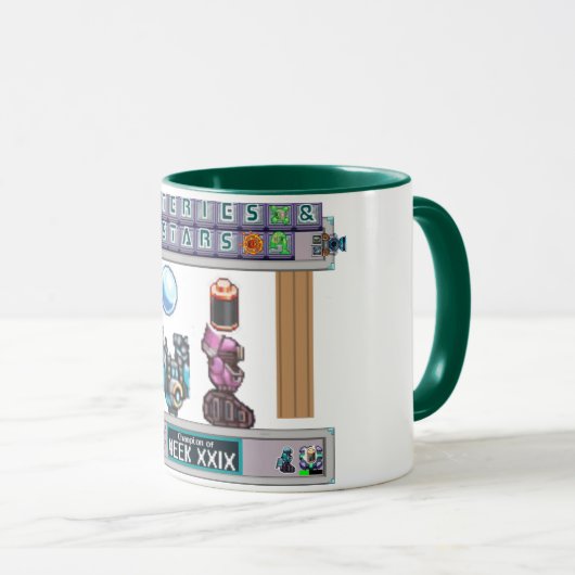 Weekly Trophy Synthesis Batteries&Stars Mug マグカップ (正面右)