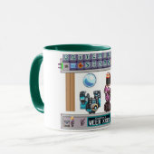 Weekly Trophy Synthesis Batteries&Stars Mug マグカップ (正面左)