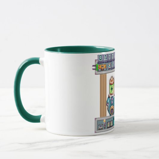 Weekly Trophy Synthesis Batteries&Stars Mug マグカップ (左)