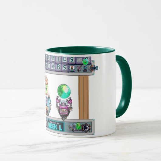 Weekly Trophy Synthesis Batteries&Stars Mug マグカップ (正面右)