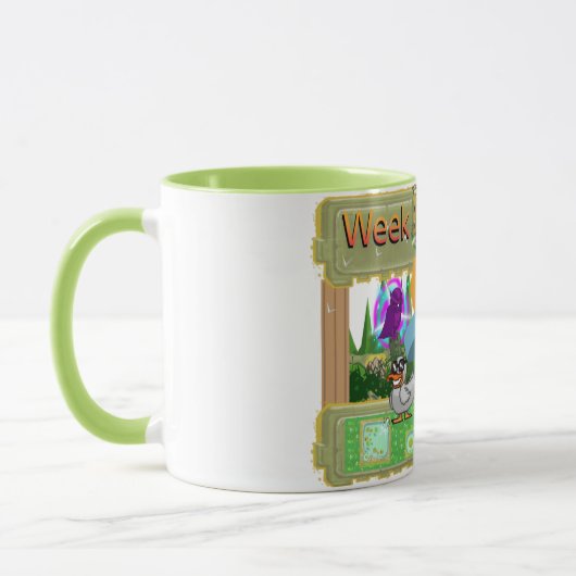 Weekly Trophy Synthesis Mug マグカップ (左)