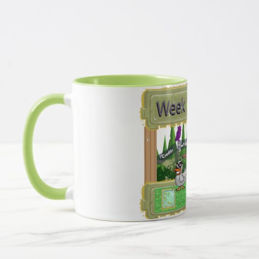 Weekly Trophy Synthesis Mug マグカップ (左)