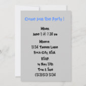 Ween 転が  Boysの招待状 招待状 (裏面)