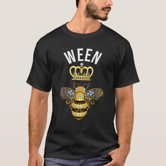 Ween Name Ween誕生日ギフトクイーンクラウンビーウィン Tシャツ (正面)