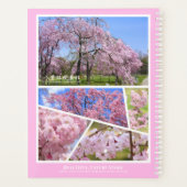 Weeping Cherry Blossoms プランナー手帳 (裏面)