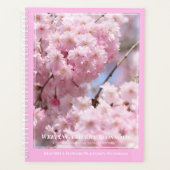 Weeping Cherry Blossoms プランナー手帳 (正面)