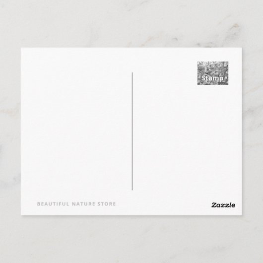 Weeping Cherry: Yae-benishidare ポストカード (裏面)