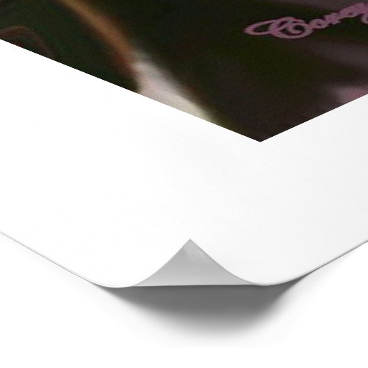 「WEEPING FLOWS」プリント ポスター (角)