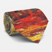 Weeping Willow at Giverny (by Claude Monet) ネクタイ (ロール)