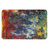 Weeping Willow at Giverny (by Claude Monet) マグネット (横)