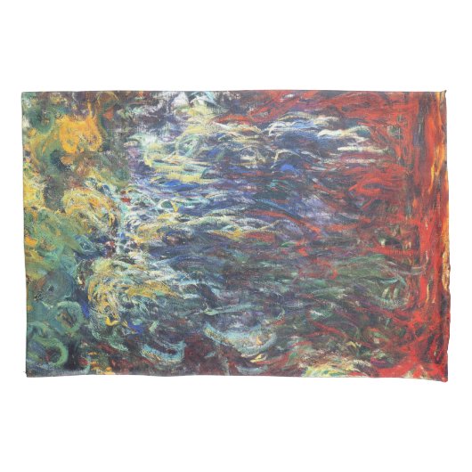 Weeping Willow at Giverny (by Claude Monet) 枕カバー (正面左)