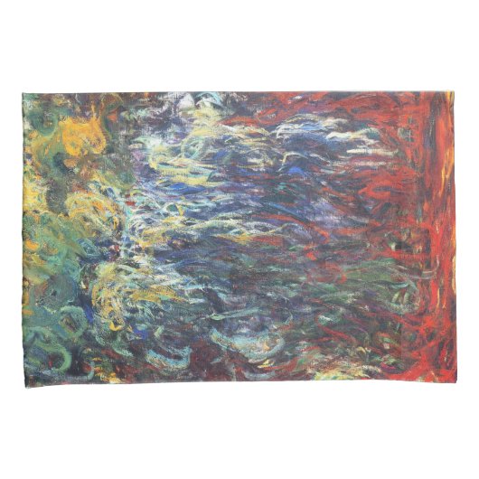Weeping Willow at Giverny (by Claude Monet) 枕カバー (正面右)