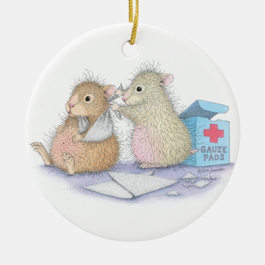 WeePoppets® -オーナメント セラミックオーナメント (正面)