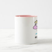 Weepyヒツジのマグ ツートーンマグカップ (中央)