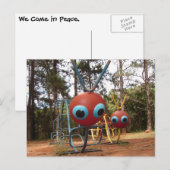 Wees 来 In Peaceはがき ポストカード (正面/裏面)