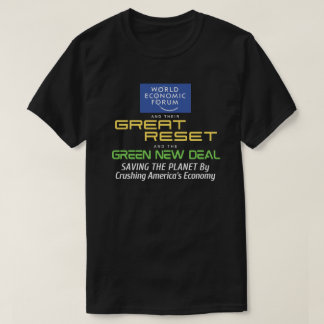 WEFのリセット素晴らしとグリーンの新しい案件T-Sh Tシャツ