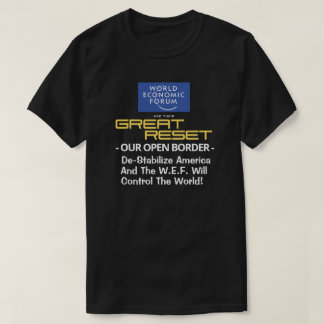 WEF – リセット素晴らし – オープ縁どンTシャツ Tシャツ