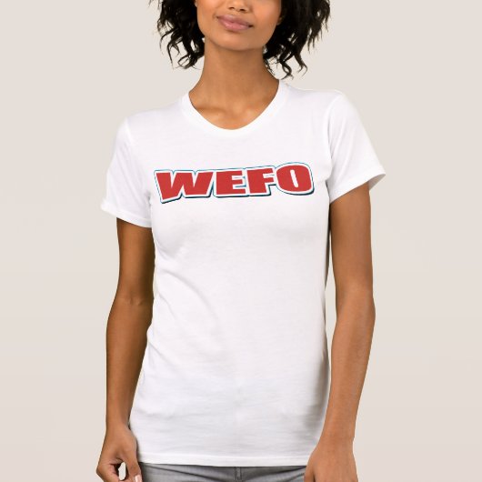 WEFOのTシャツ Tシャツ (正面)