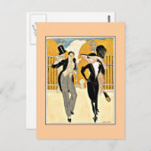 Wegener - An エレガント Coule, 1920s ポストカード (正面/裏面)