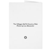 Wehnerの大邸宅の前に立っているシカ (裏面)