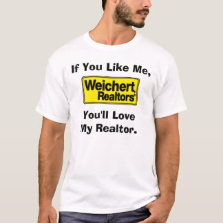 Weichertの不動産仲介業者-妻 Tシャツ