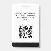 Weichert不動産仲介業者IDカードバッジ バッジ (裏面)