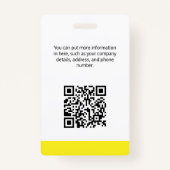 Weichert不動産仲介業者IDカードバッジ バッジ (裏面)