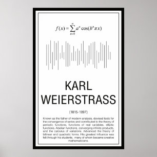 Weierstrassポスター ポスター