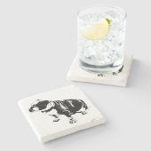 Weight Held in Place ストーンコースター (横)