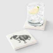 Weight Held in Stillness ストーンコースター (横)